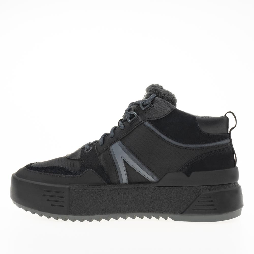 Boty Lacoste L002 Mid 746CFA0036-02H - černé