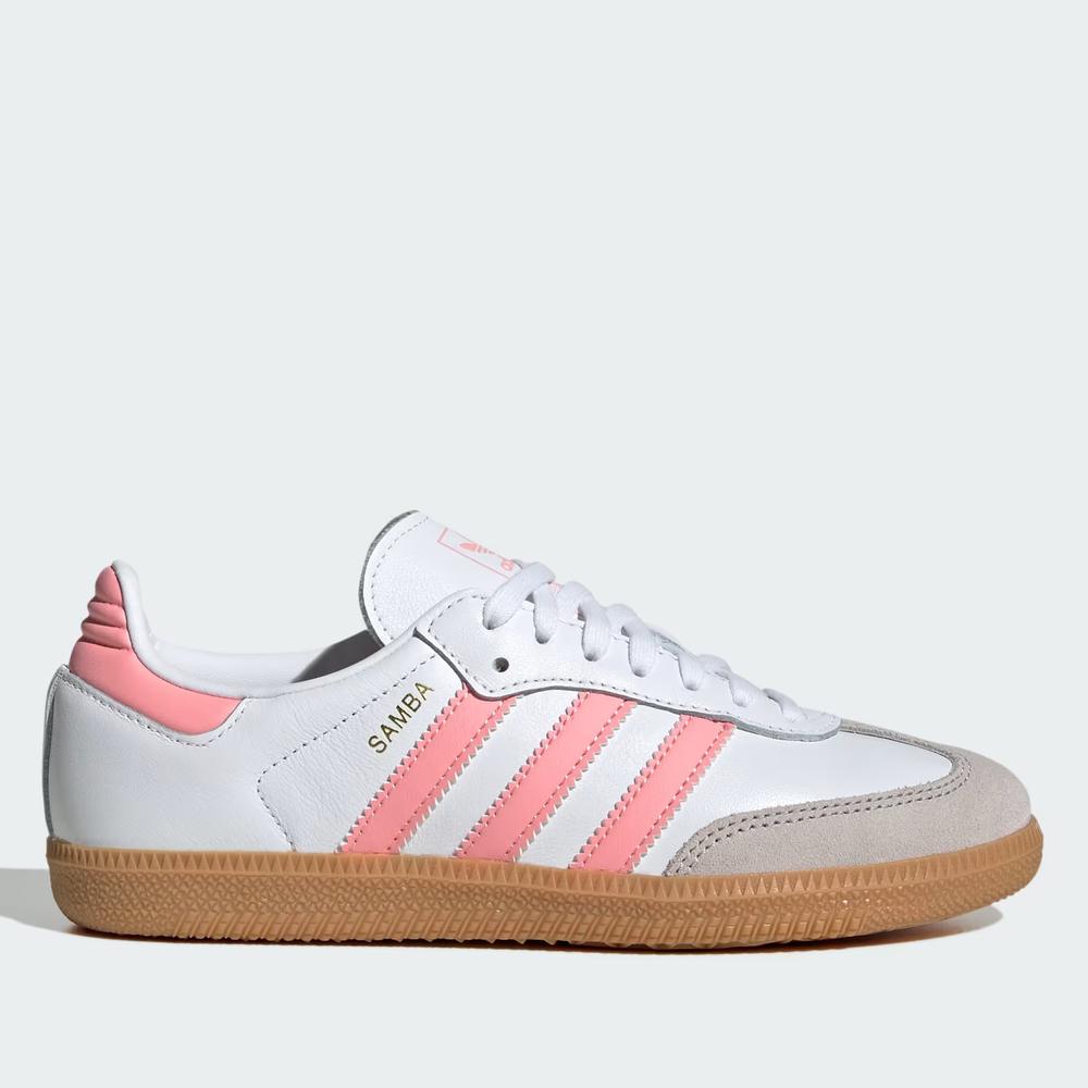 Boty adidas Originals Samba OG J JP5480 - bílé
