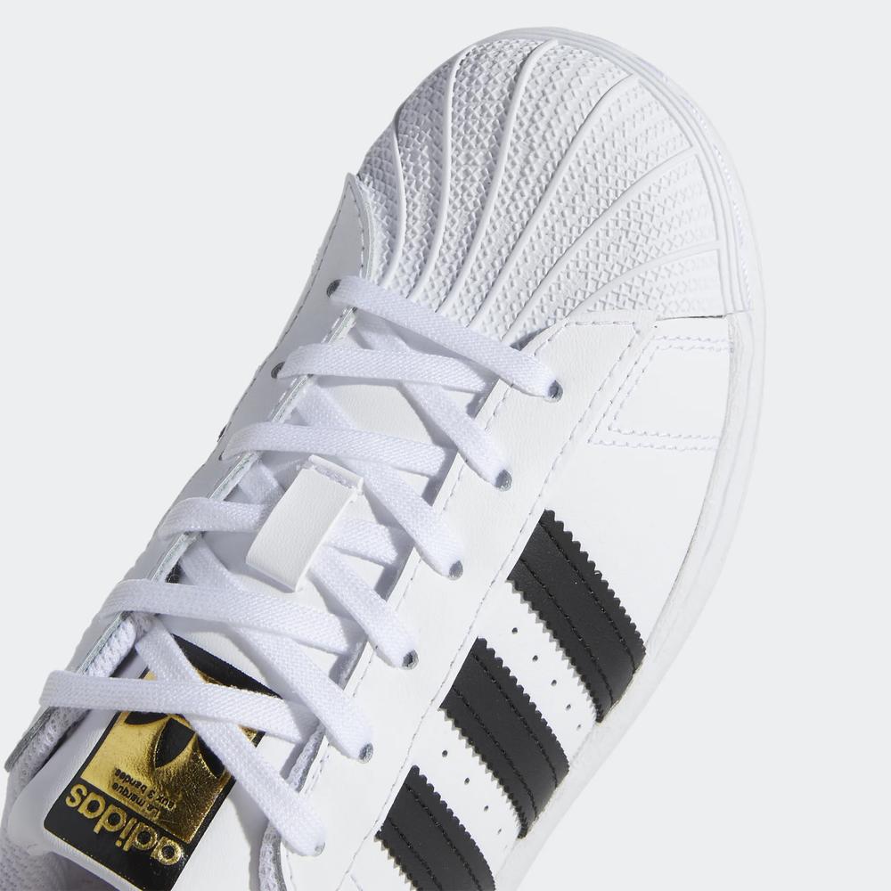 Boty adidas Superstar FU7714 - bílé
