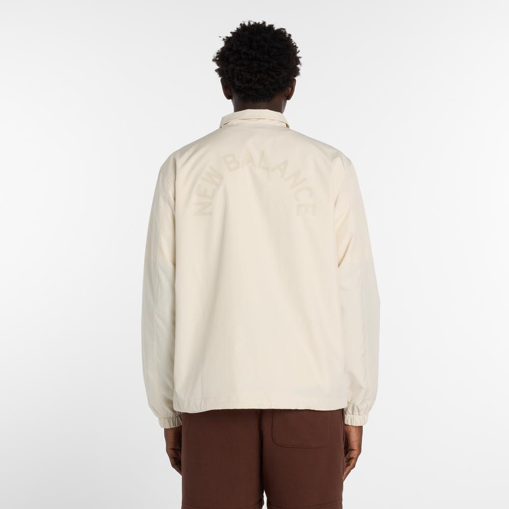 Pánská bunda New Balance MJ61U6AJLIN - béžové