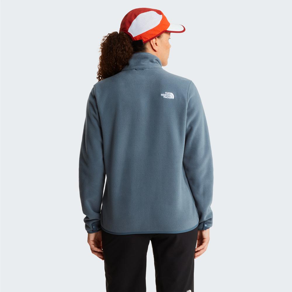 Dámská blúza The North Face 100 Glacier Full-Zip Fleece 0A8D2F0U31 - modré