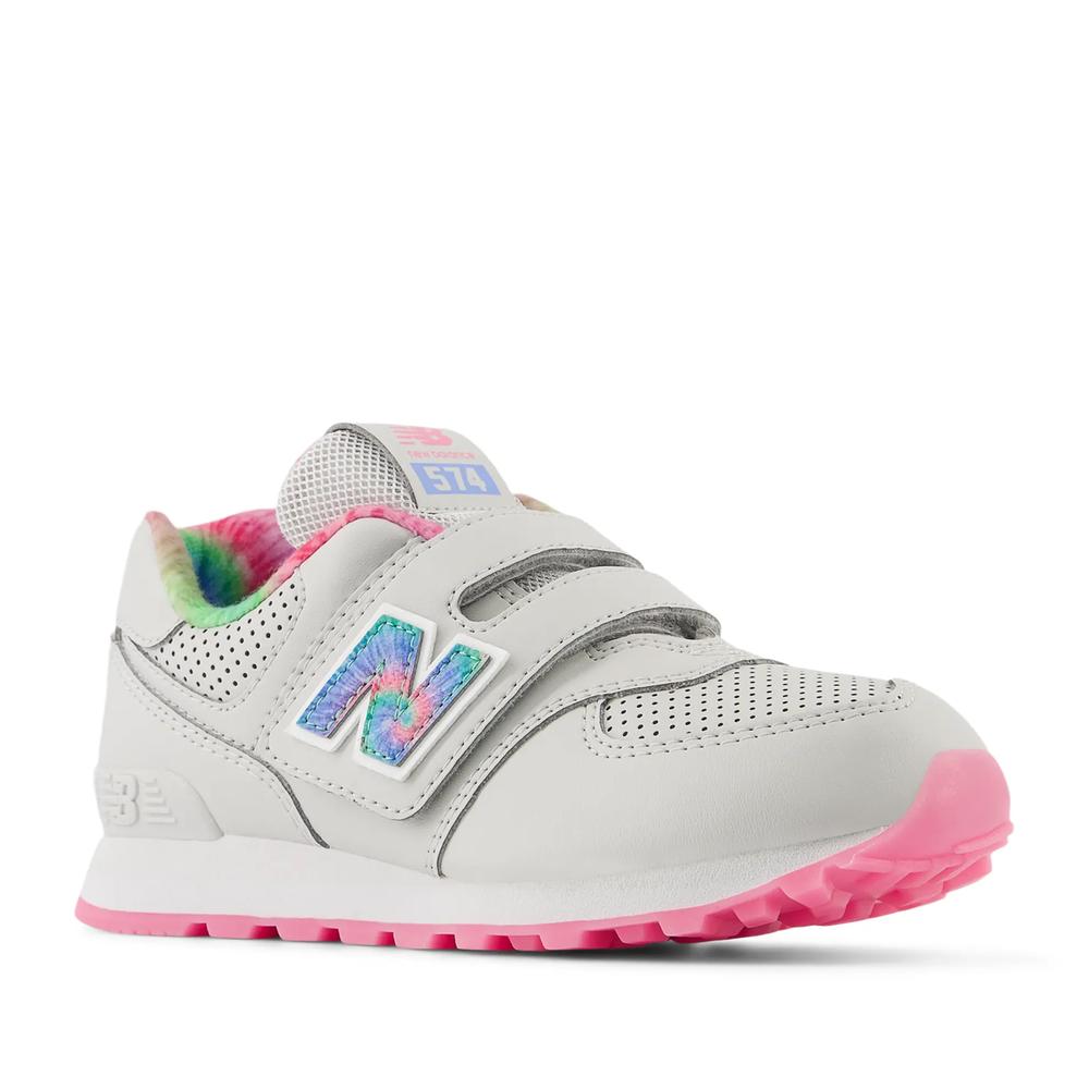 Dětské boty New Balance PV574KL - šedivé