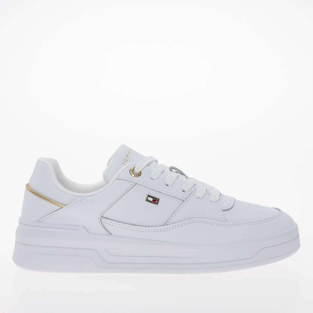 Boty Tommy Hilfiger Essential Basket Sneaker FW0FW08261-YBS - bílé