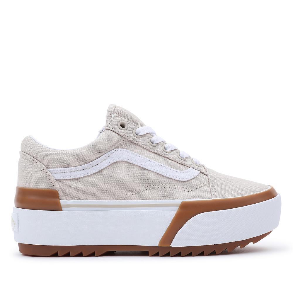 Boty Vans Old Skool Stacked VN0A4U15BLL1 - béžové
