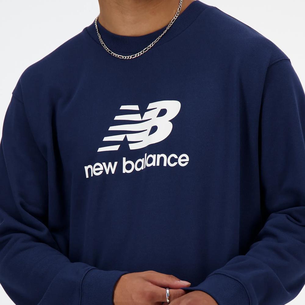 Pánská mikina New Balance MT41500NNY - tmavě modrě