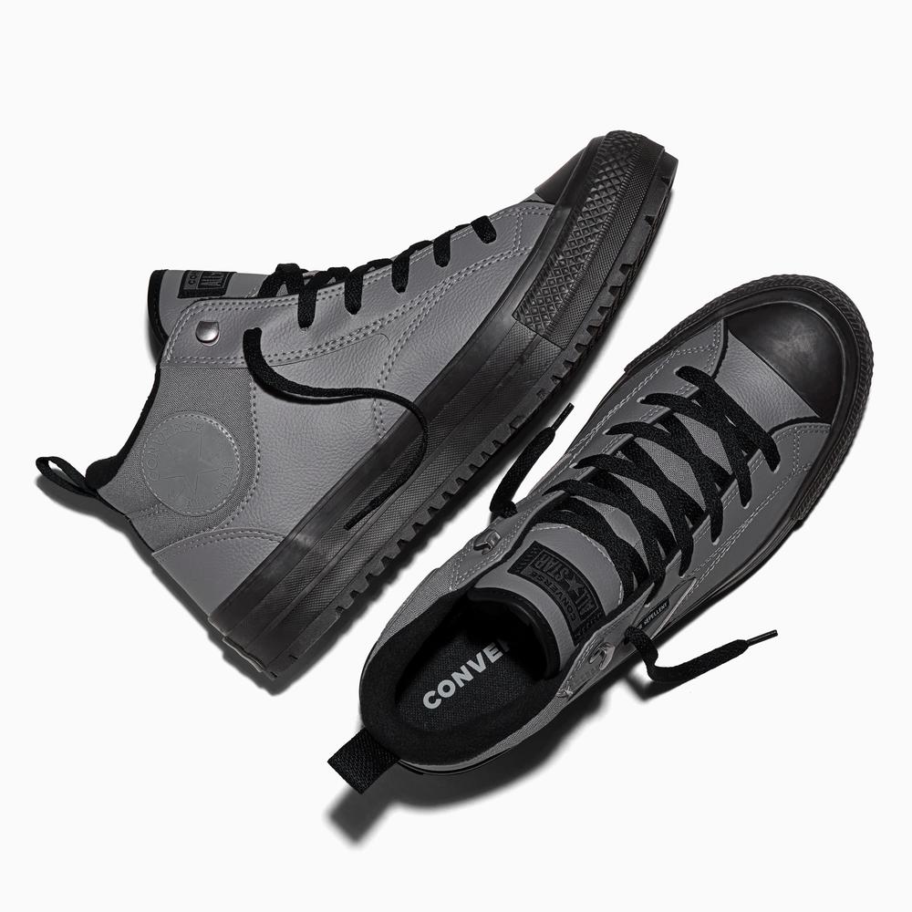 Pánské boty Converse Chuck Taylor All Star Malden Street Water Repellent A18148C - šedivé
