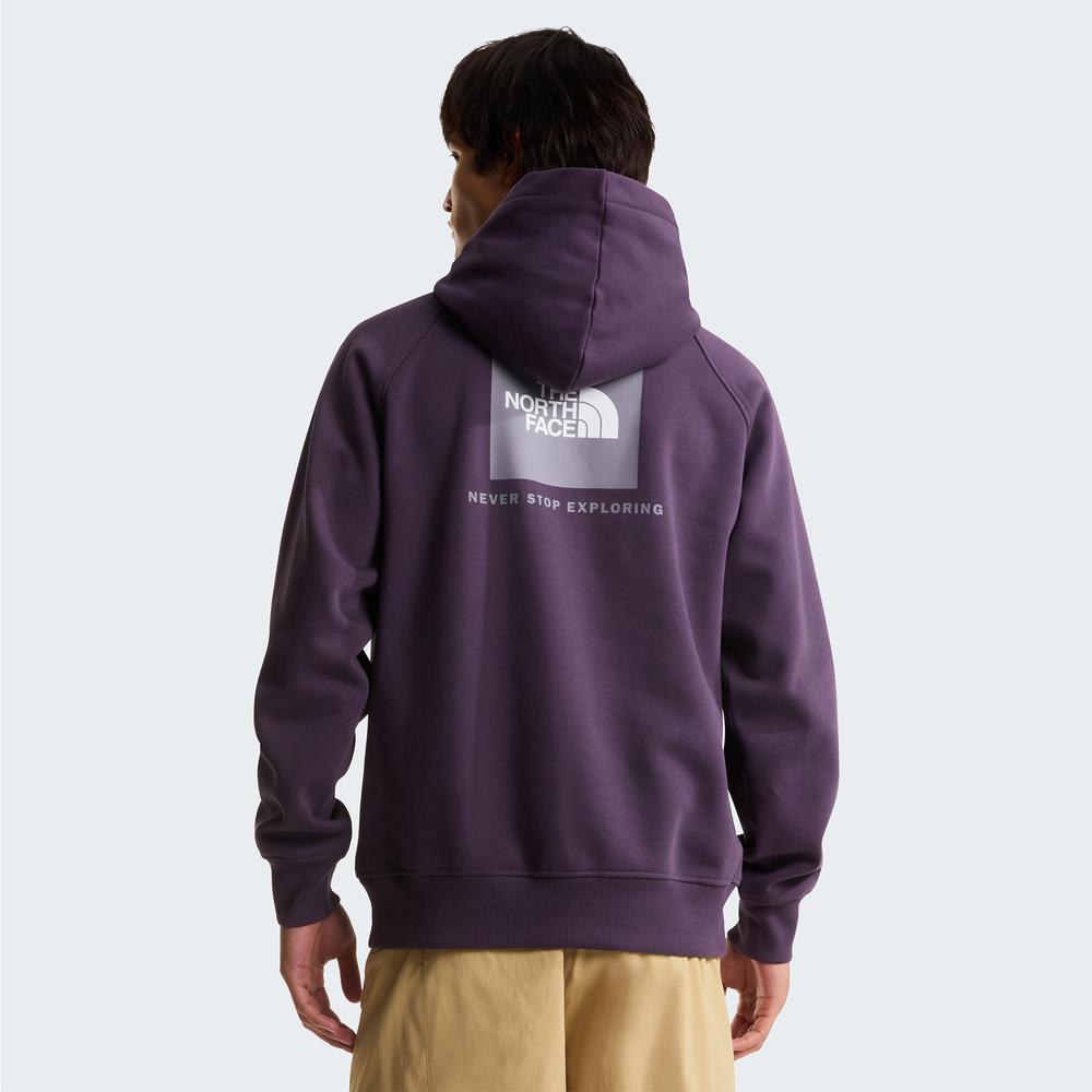 Pánské mikina The North Face Raglan Box NSE 0A89F9G5O1 - fialové