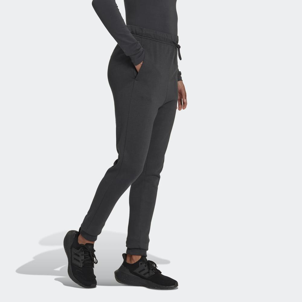 Kalhoty adidas Studio Lounge High Waist HH8514 - černé