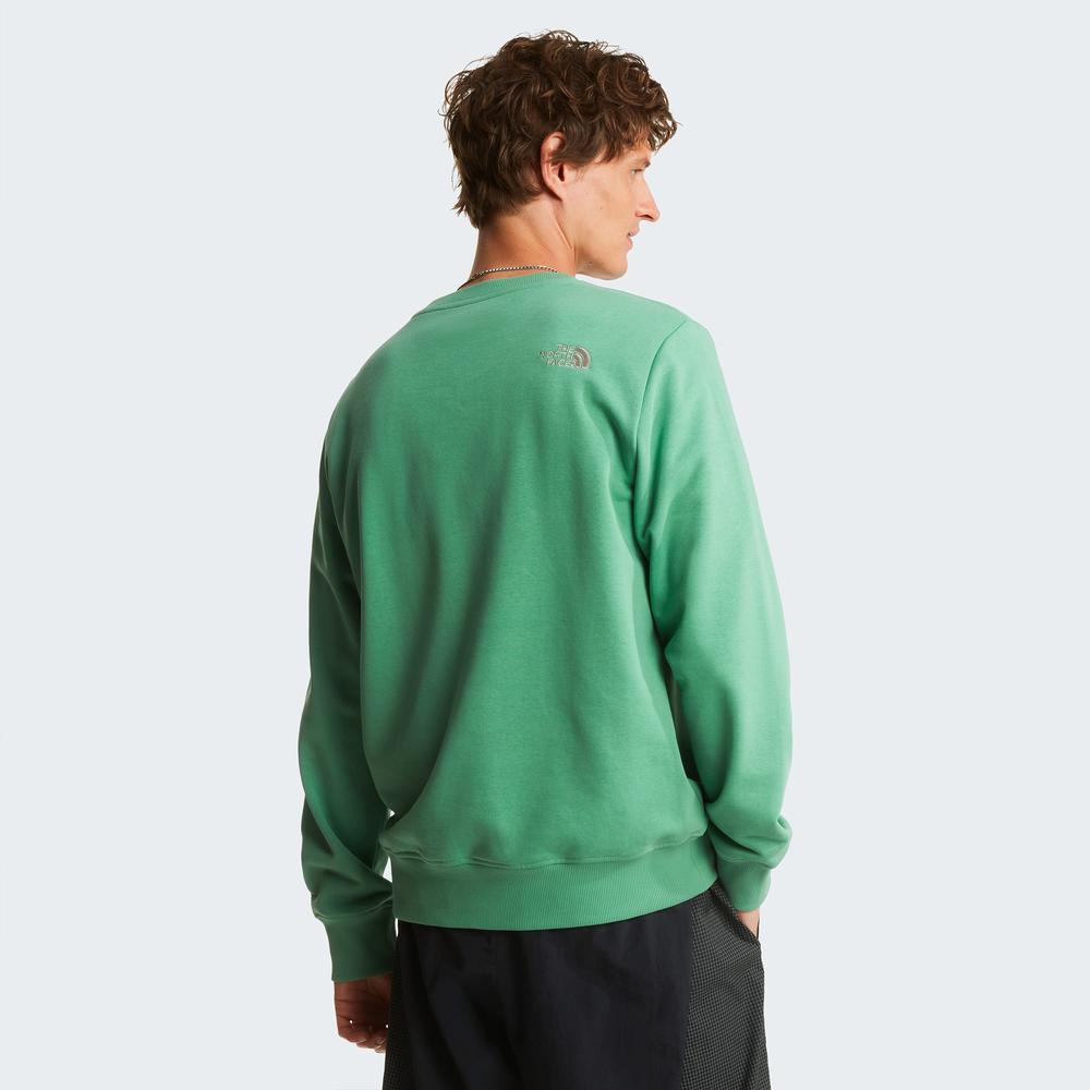 Pánská mikina The North Face Drew Peak Light 0A8C1CMUA1 - zelené