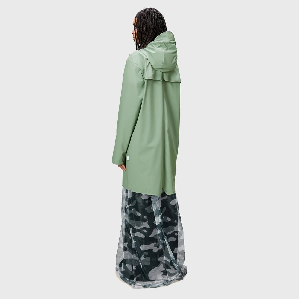 Bunda Rains Long Jacket 12020-06 - zelené