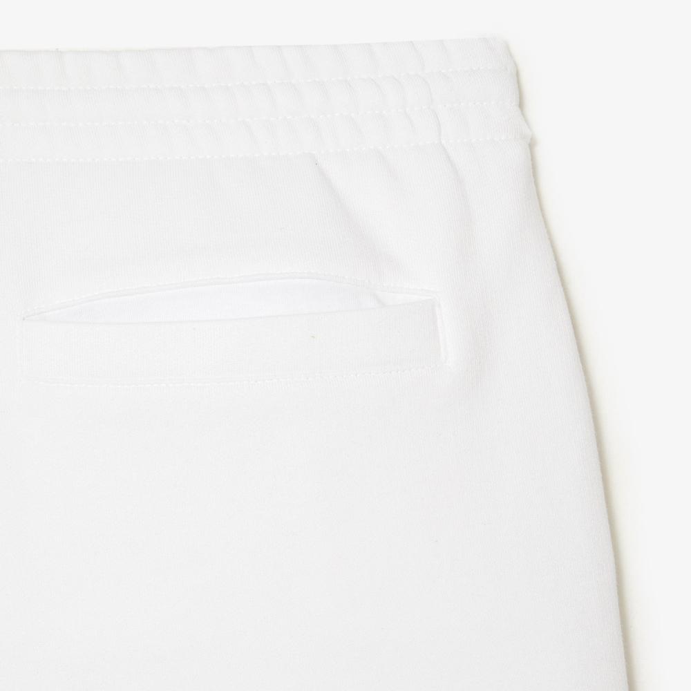 Krátké kalhoty Lacoste GH9627-001 - bílé