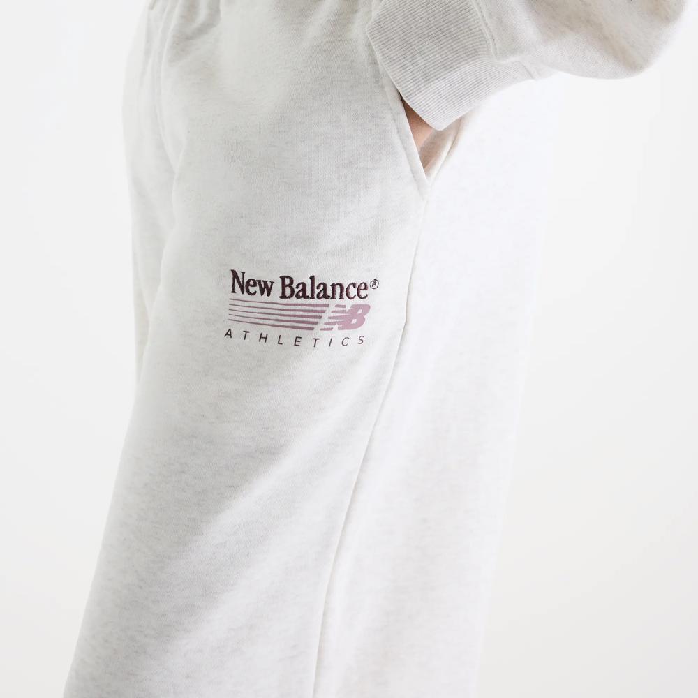 Dámská kalhoty New Balance Trackside WB62412FLIT - bílé