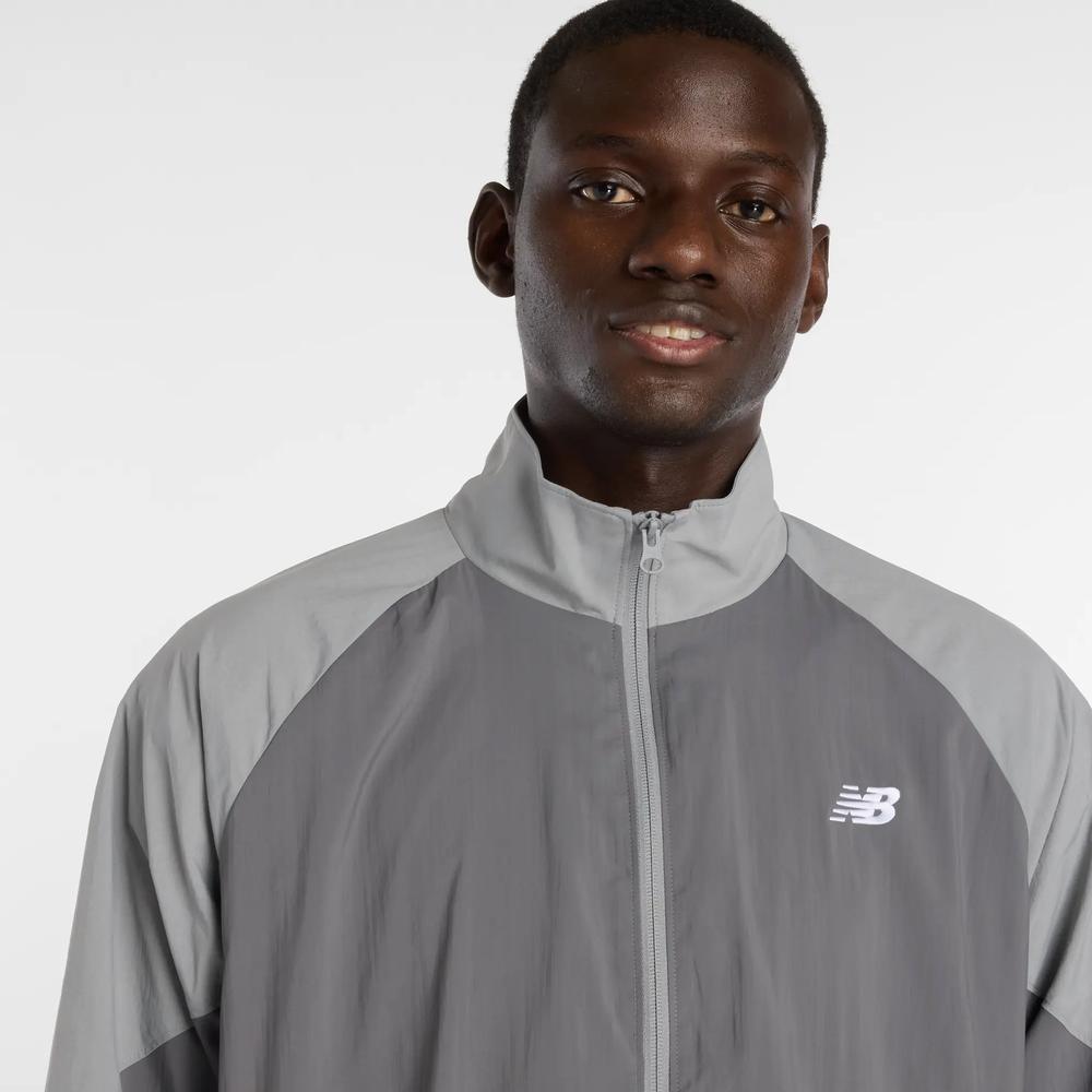 Pánská bunda New Balance MJ61J73YCAS - šedivé