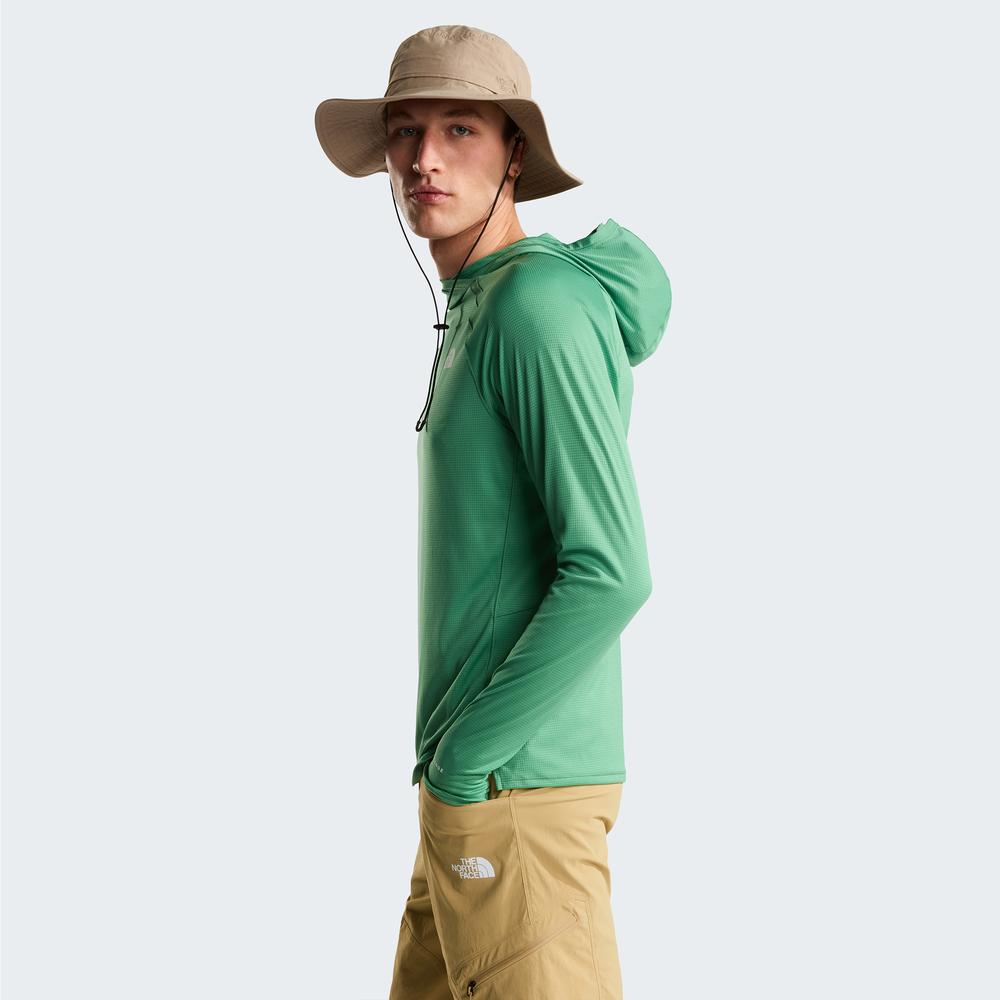 Pánské mikina The North Face Sunriser Hoodie 0A8BN8G571 - zelené