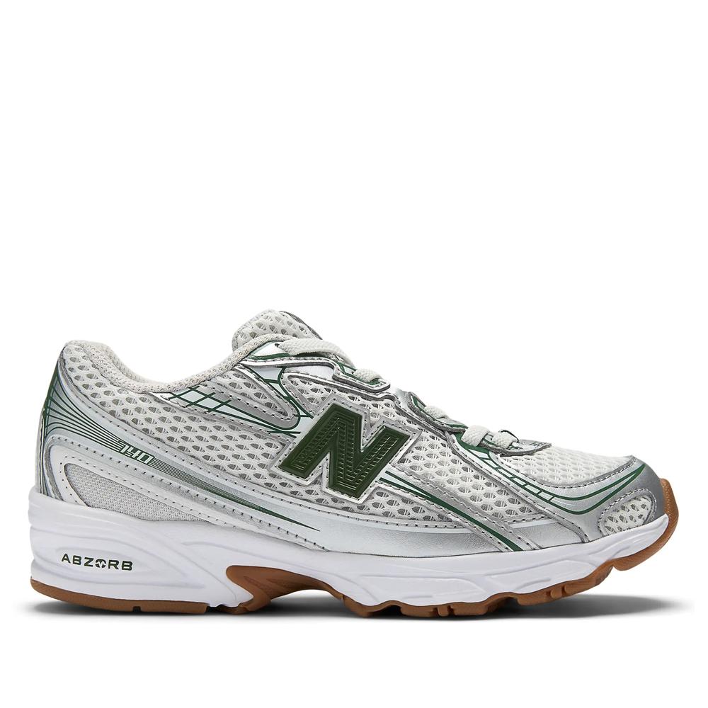 Dětské boty New Balance PZ740SF - stříbně