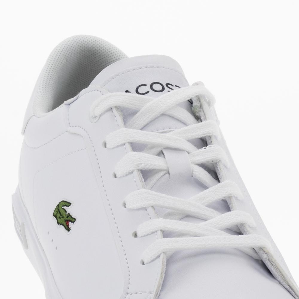 Boty Lacoste Powercourt 741SUJ0014-21G - bílé