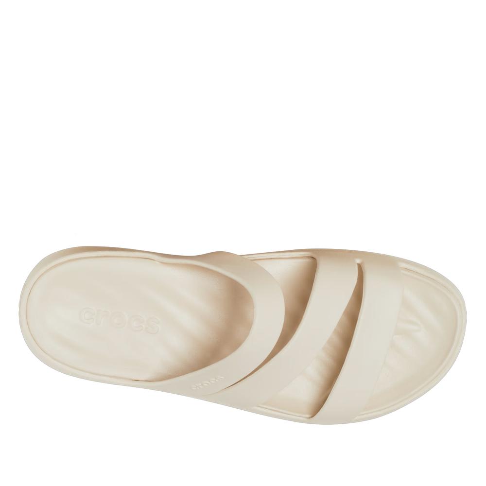 Žabky dámské Crocs Getaway Strappy 209587-160 - bílé