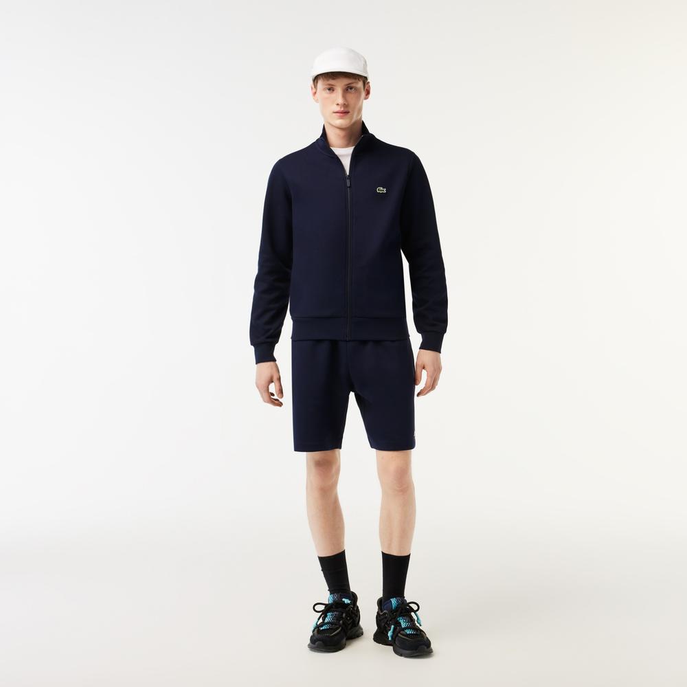 Krátké kalhoty Lacoste GH9627-166 - tmavě modrě