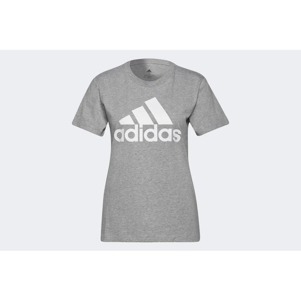 Tričko adidas Loungewear Essentials Logo Tee H07808 - šedivé