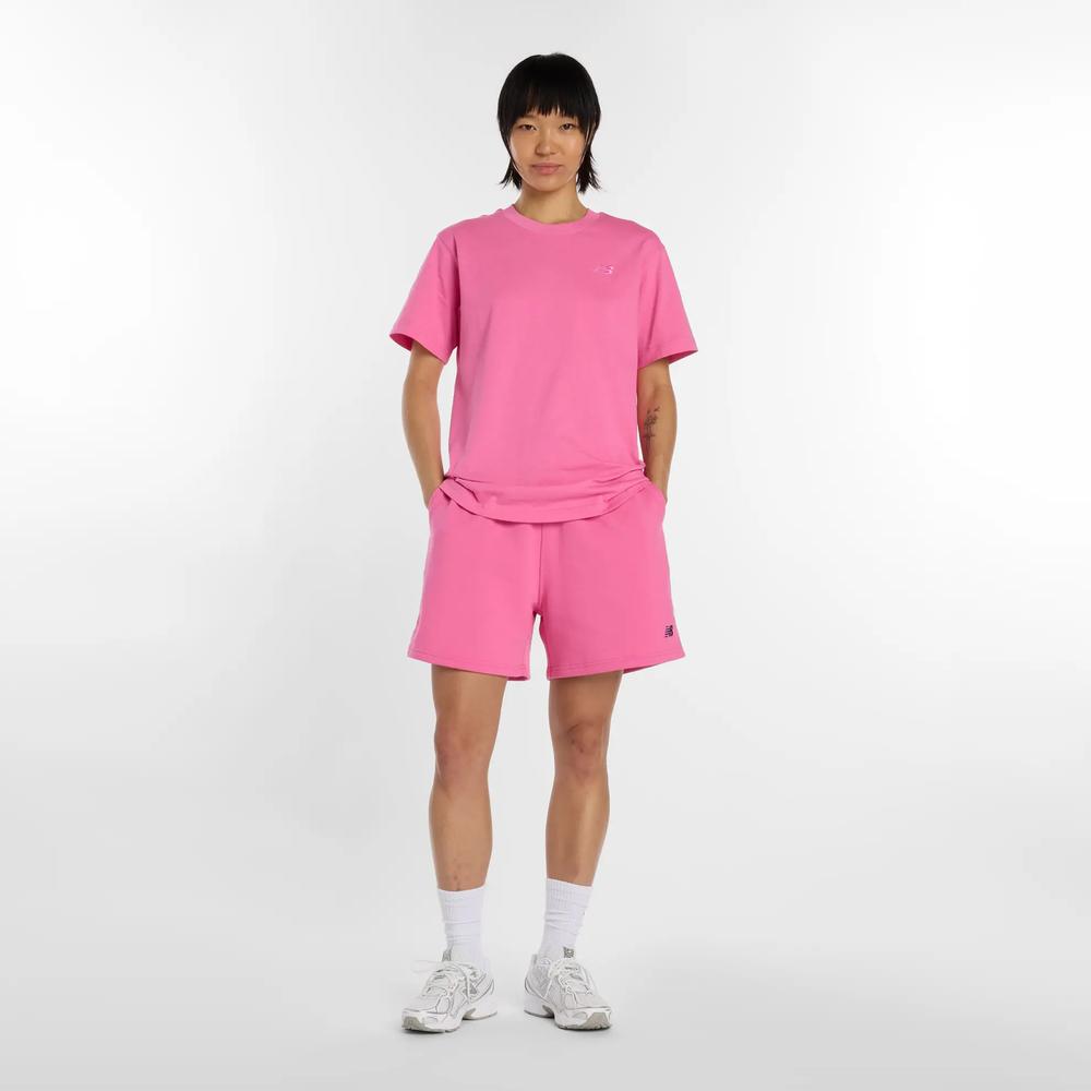 Dámské šortky New Balance WS41508AAC - růžové