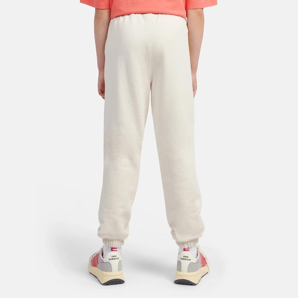 Dětské kalhoty New Balance LAKG0058LIN - béžové
