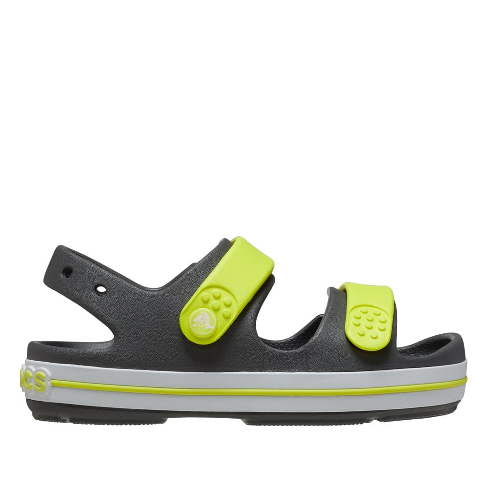 Sandále dětské Crocs Crocband Cruiser Sandal 209423-1NJ - šedivé