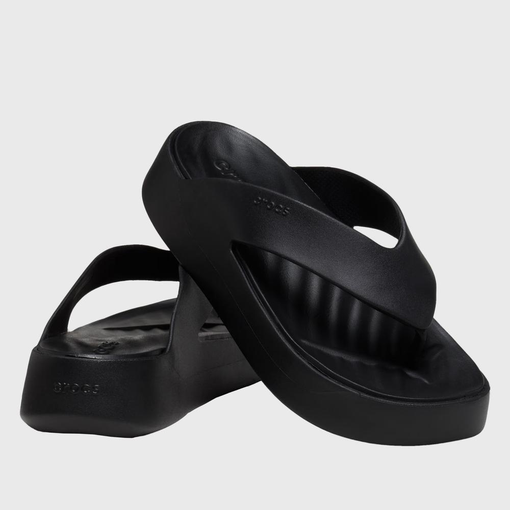 Žabky Crocs Getaway Platform Flip 209410-001 - černé
