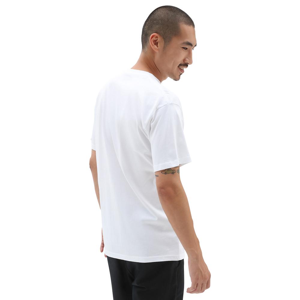 Tričko Vans Transfixed 3 VN0006CUWHT1 - bílé