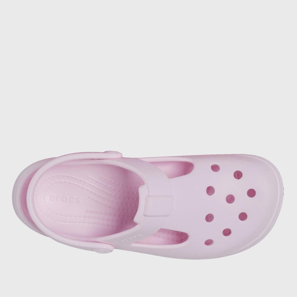 Žabky Crocs Classic Mary Jane Clog 210615-6ZW - růžové