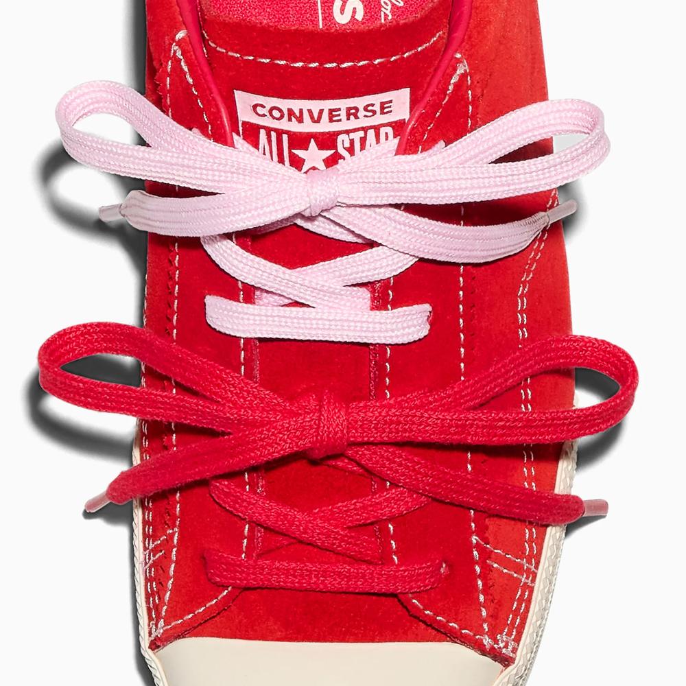 Unisex boty Converse Chuck Taylor Lo A17859C - červené