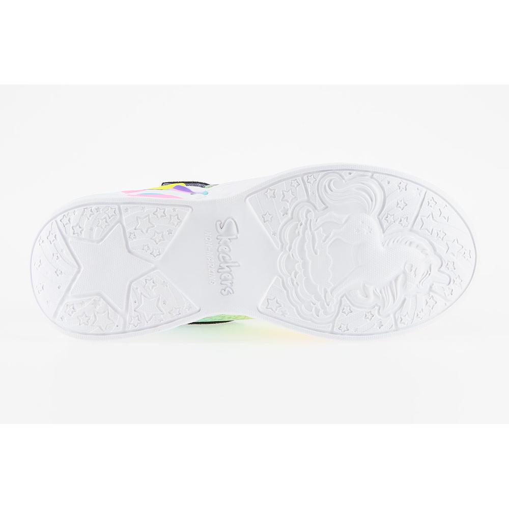 Boty Skechers S Lights Unicorn Dreams 302311LPRMT - různobarevné