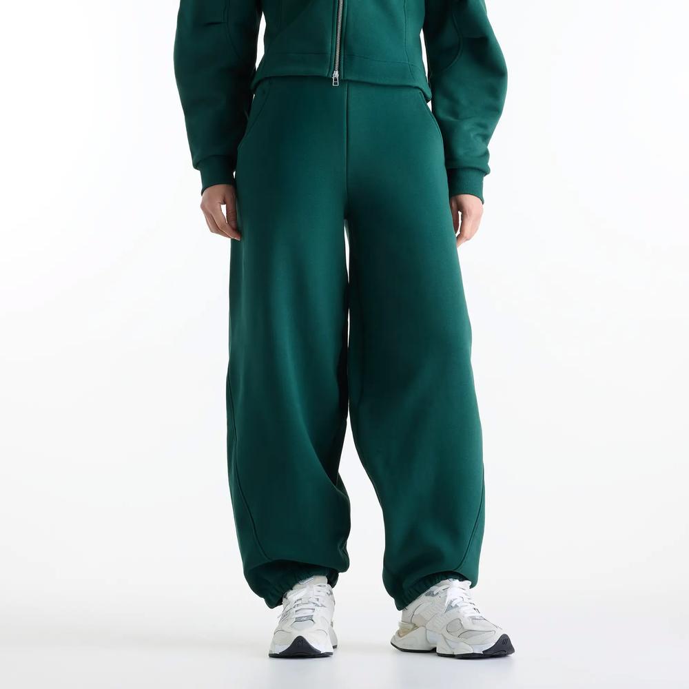 Dámská kalhoty New Balance Athletics WB62L0NLNOG - zelené