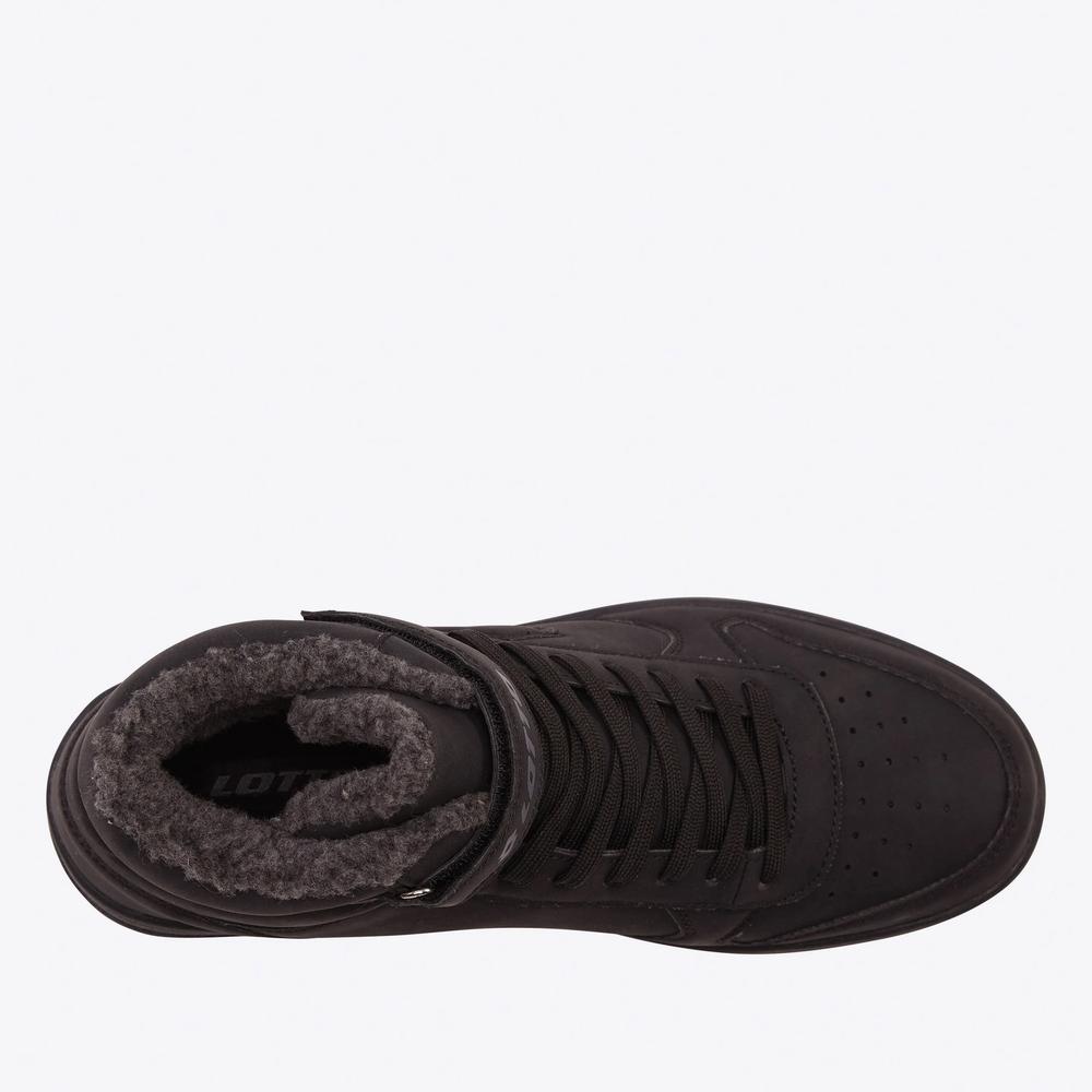 Unisex boty Lotto Paliot Fur 2400192U-1119 - černé