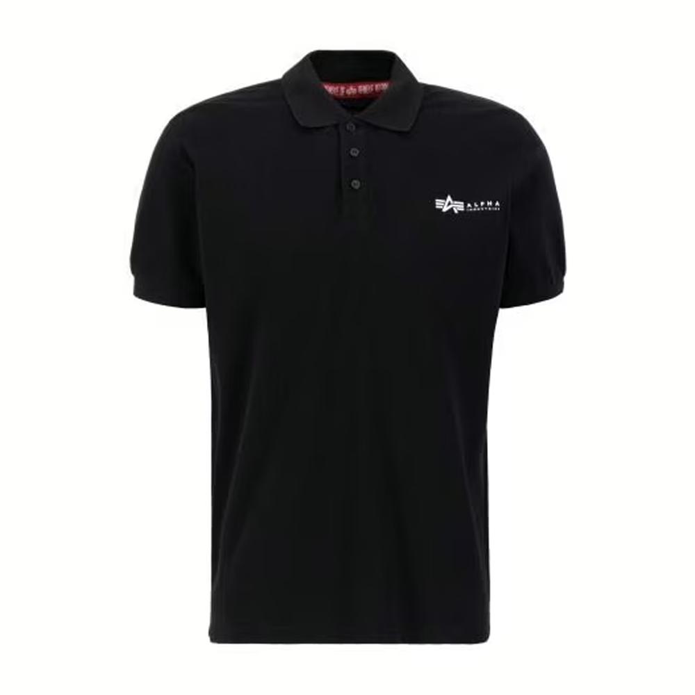 Tričko Alpha Industries Basic Polo 10660003 - černé