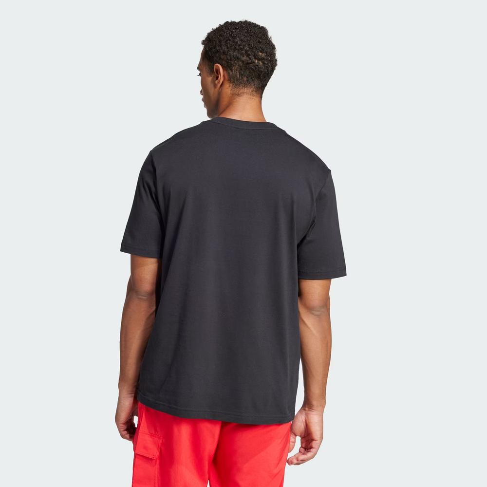 Tričko pánské adidas Sportswear Essentials Linear Single JE8993 - černé
