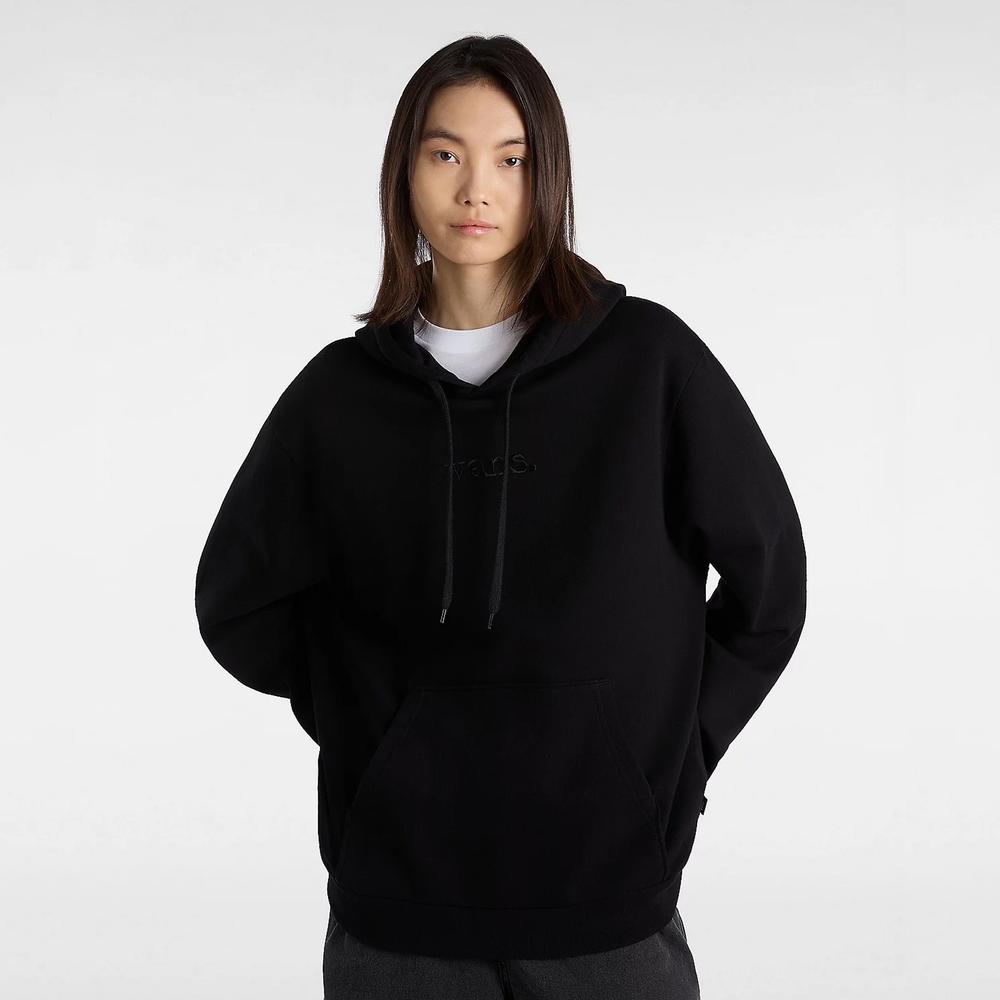Mikina Vans Essential Relaxed Pullover VN000H8ZBLK1 - černé