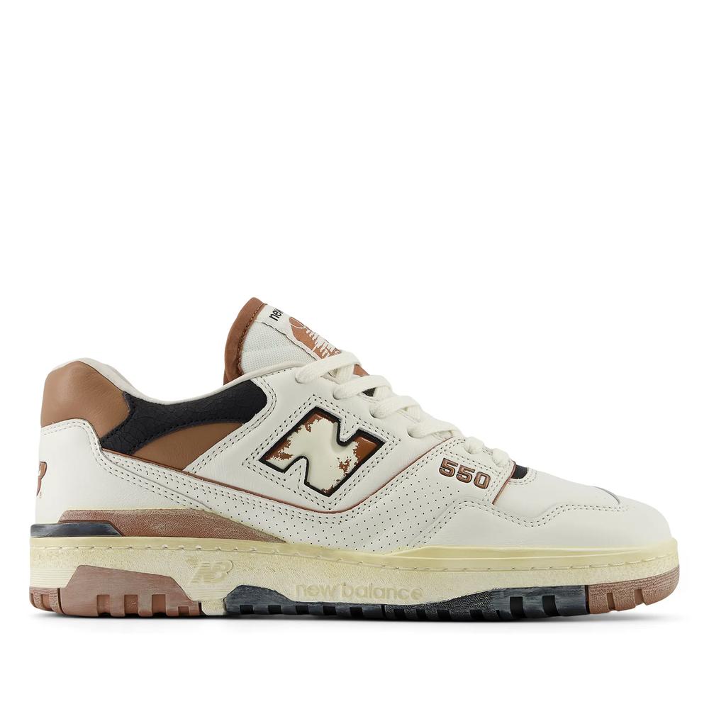 Unisex boty New Balance BB550VGC - bílé