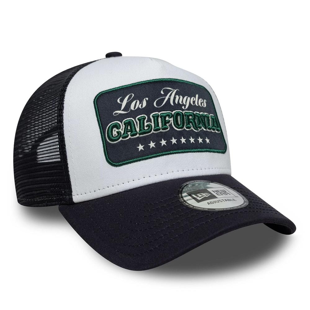 Čepice pánské New Era Location Patch 9FORTY A-Frame Trucker 60771857 - tmavě modrě