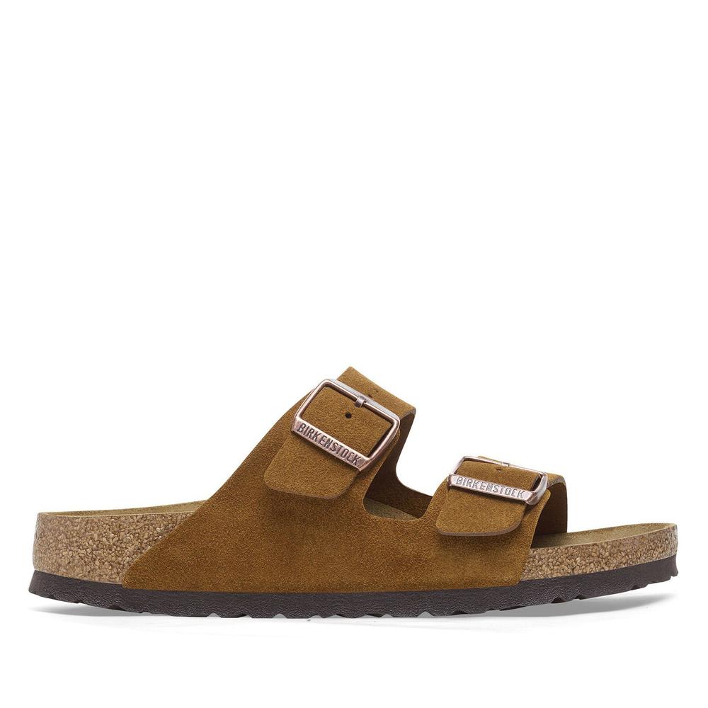 Žabky pánské Birkenstock Arizona 1027082 - hnědé
