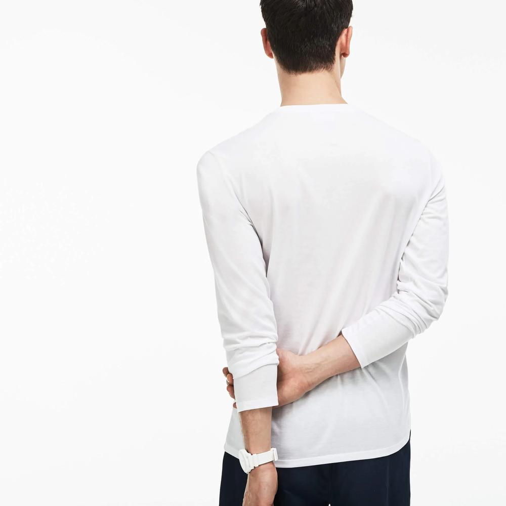 Tričko Lacoste TH6712-001 - bílé