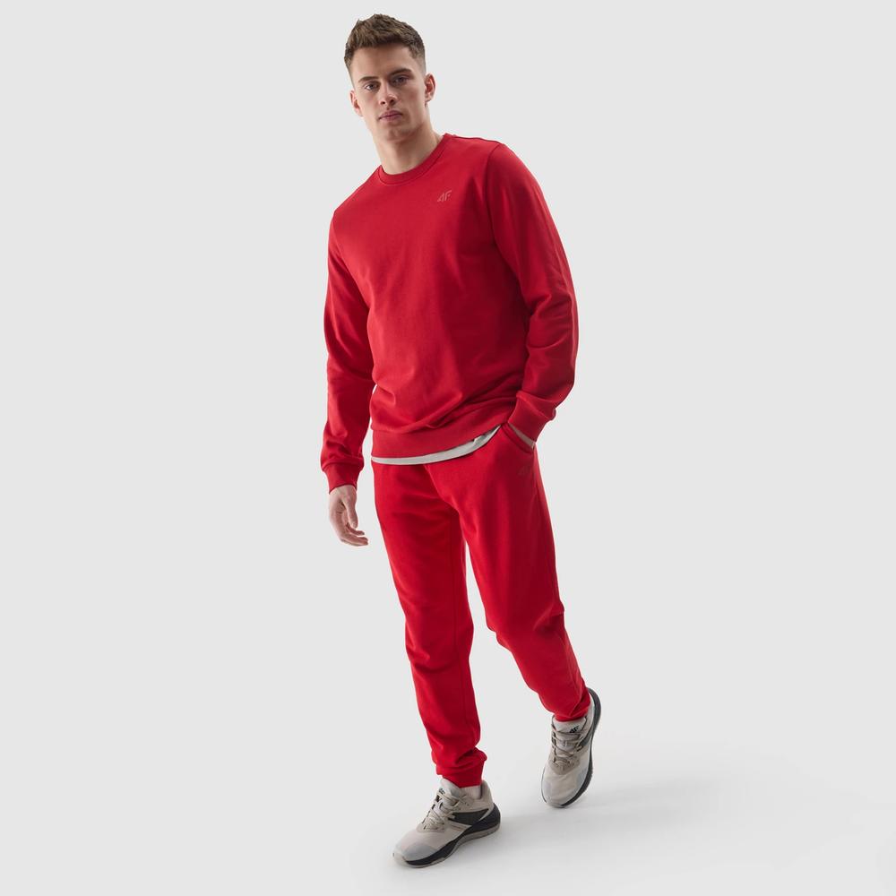 Kalhoty 4F WSS24TTROM60361S - červené