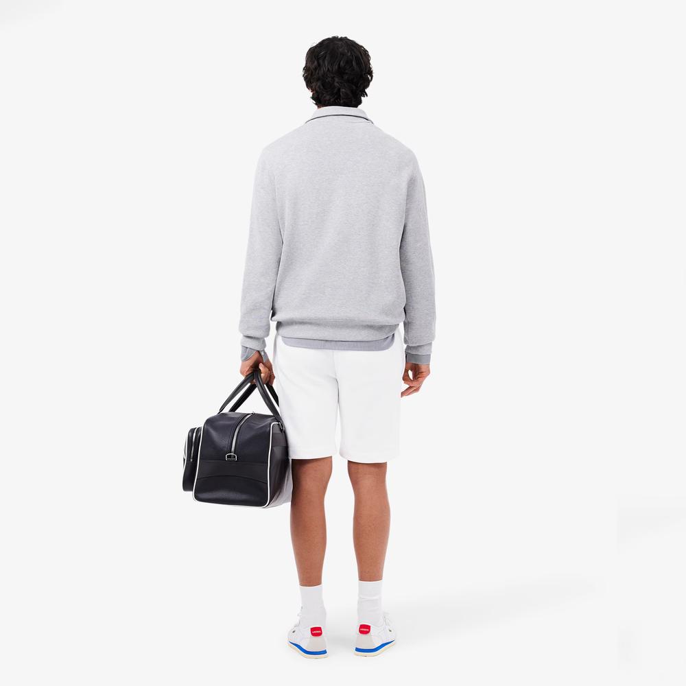 Krátké kalhoty Lacoste GH9627-001 - bílé