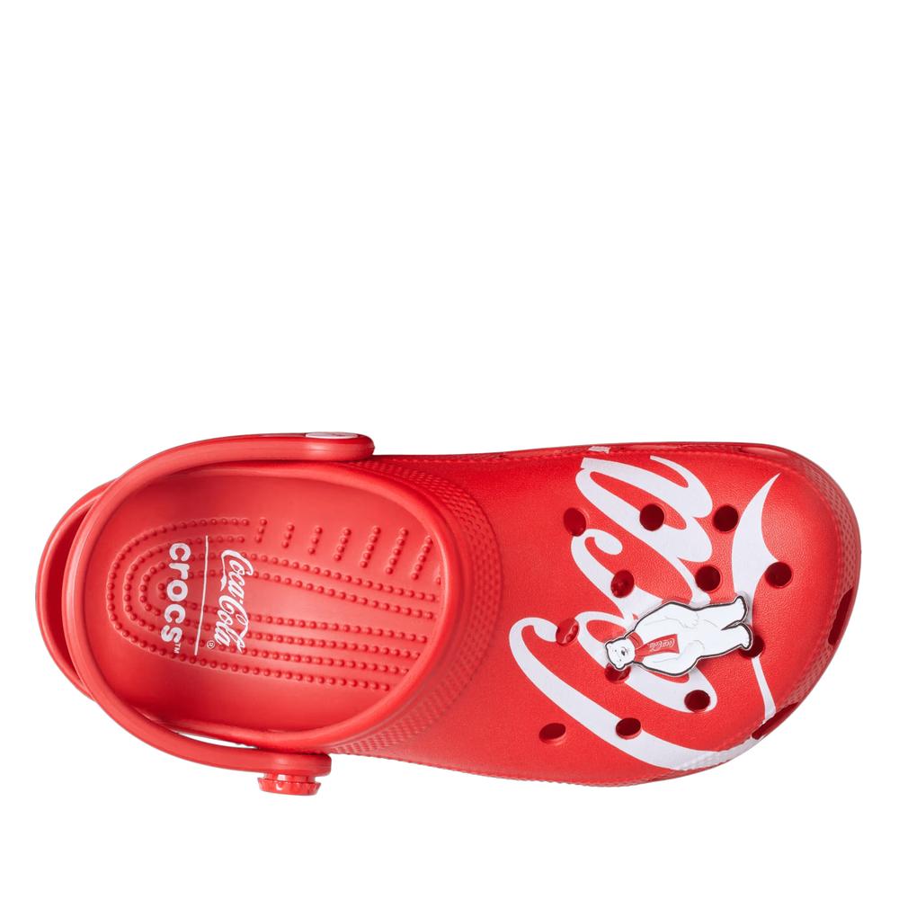 Žabky Crocs Coca Cola Classic Clog 212129-90H - červené