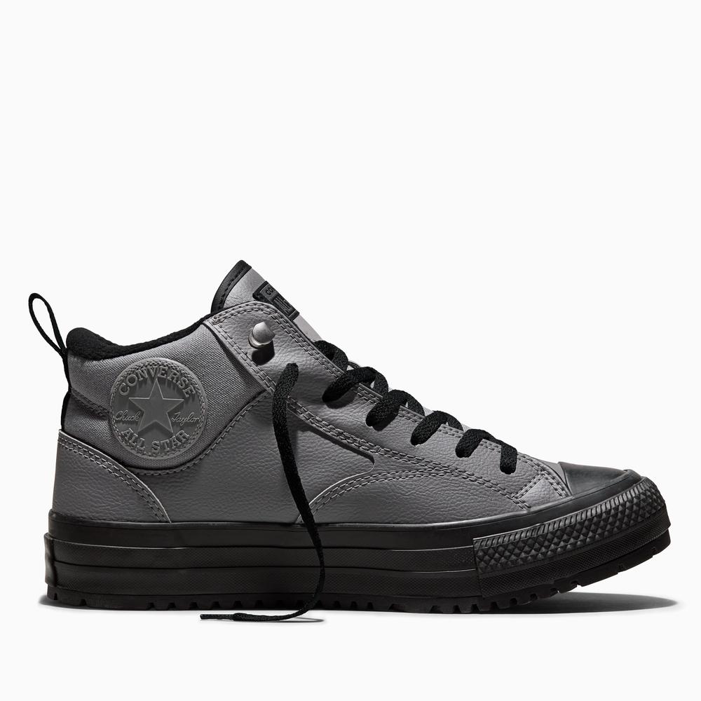 Pánské boty Converse Chuck Taylor All Star Malden Street Water Repellent A18148C - šedivé