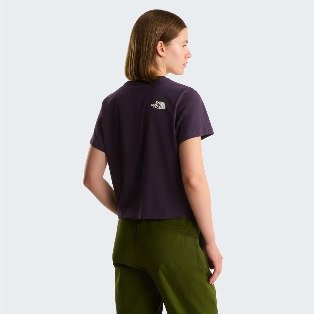 Dámská tričko The North Face Flora 0A8G9QG5O1 - fialové