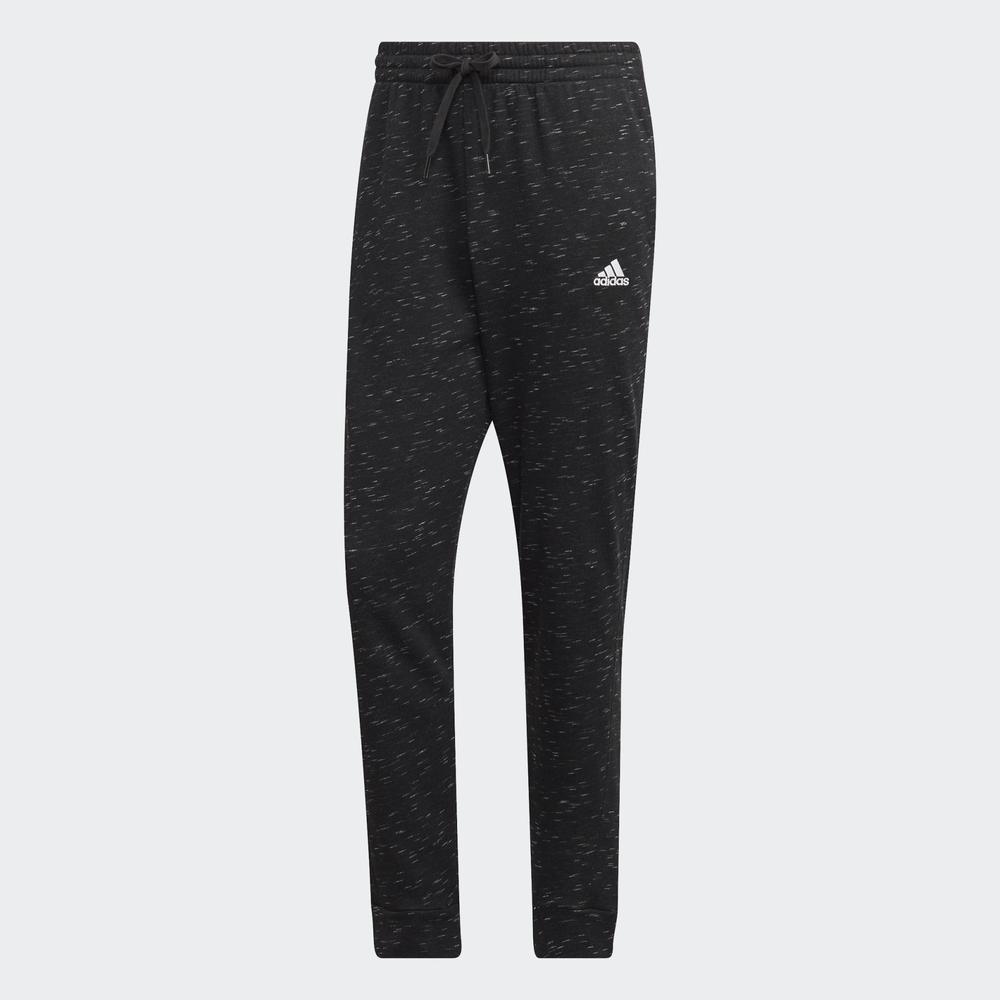 Kalhoty adidas Essentials French Terry Melange Joggers HE1794 - černé