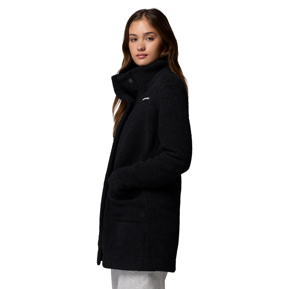 Dámská bunda Columbia Panorama Lon Sherpa Fleece 1862582010 - černé