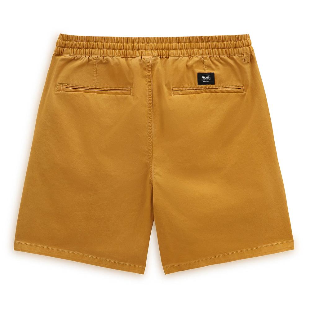 Krátké kalhoty Vans Range Salt Wash Relaxed Elastic VN0A5FKCG4O1 - žluté