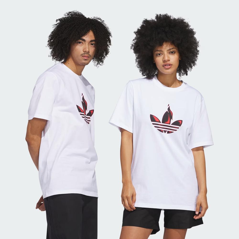 Tričko adidas Originals Trefoil Torch Tee JD2832 - bílé