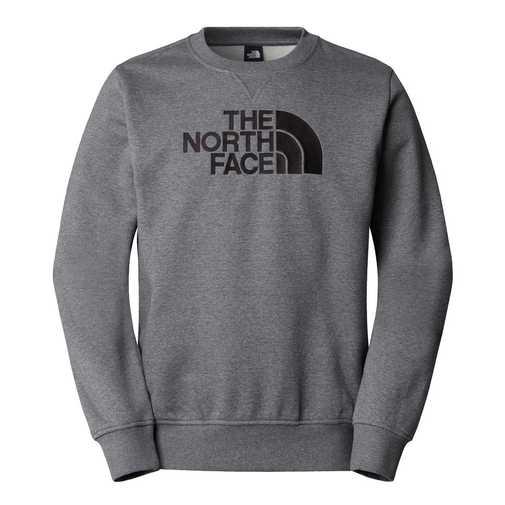 Mikina The North Face Drew Peak Crew 0A89EKDYY1 - šedivé
